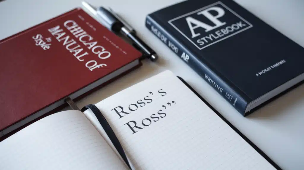 Ross’: The Singular Possessive Form in AP Style